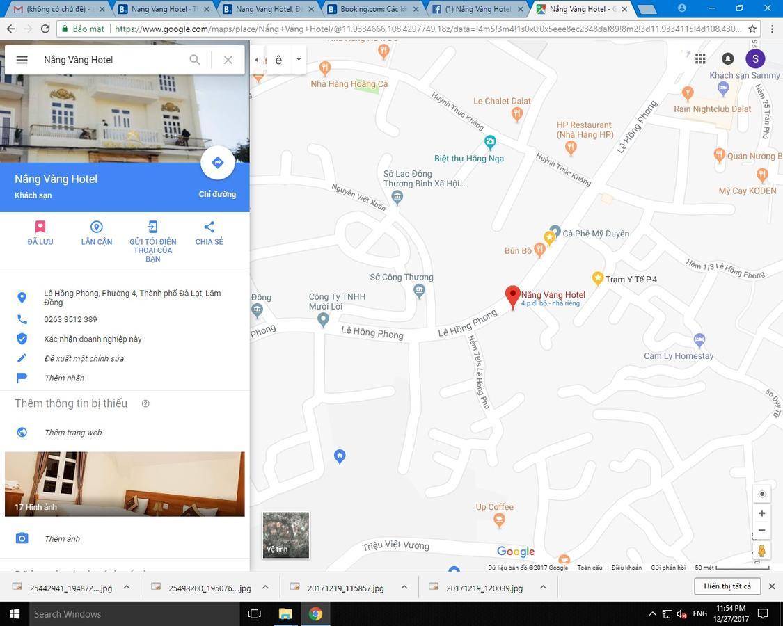 Nang Vang Hotel Da Lat Eksteriør billede